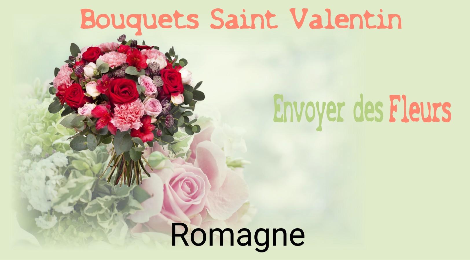 Roses de Saint-Valentin livrées à Romagne